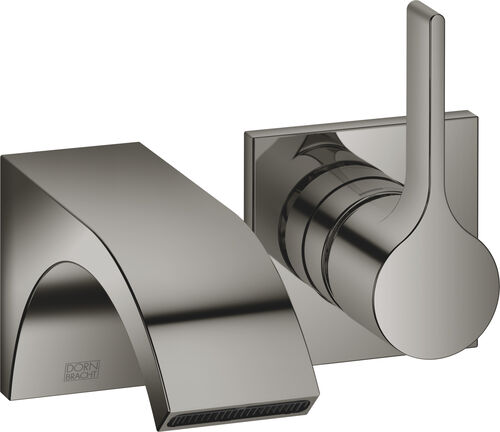 Miscelatore a parete-set di montaggio finale Dornbracht Cyo Dark chrome