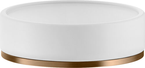 Seifenhalter Gessi Habito Warm steel brushed