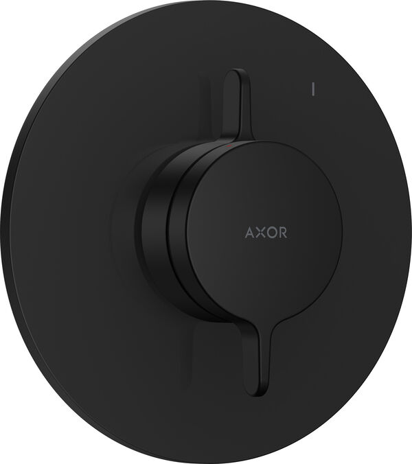 Duschsystem Axor One Schwarz matt image number 0