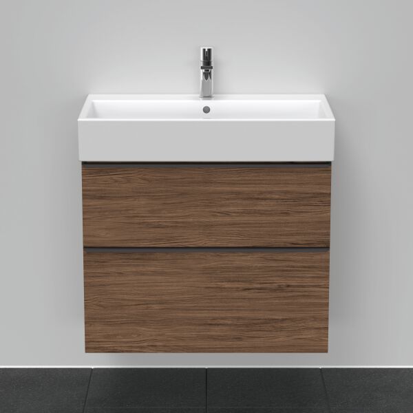 Waschtischmöbel Duravit D-Neo nussbaum dunkel image number 2