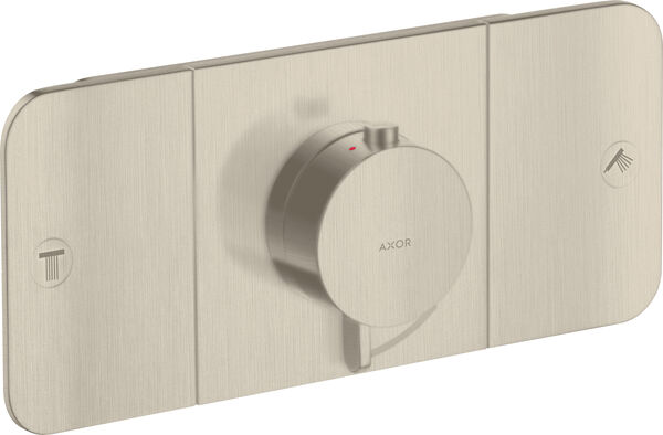 Duschsystem Axor One brushed nickel image number 0