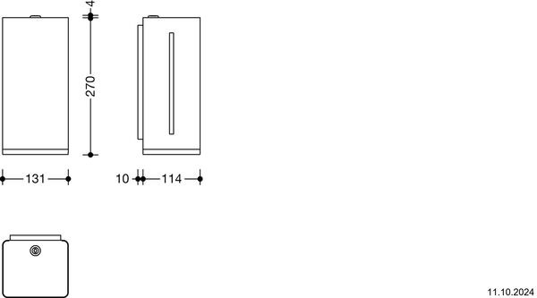 Desinfektionsmittelspender Hewi Sensoric 950 weiss image number 1