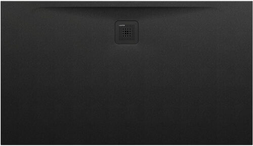 Duschenwanne Laufen Pro Superflach 140 x 80 cm Schwarz matt