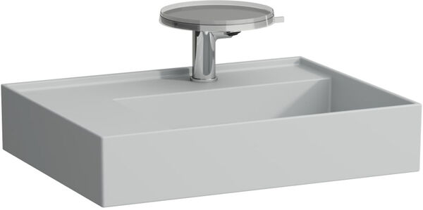 Auflegewaschtisch Laufen Kartell, 60 x 46 cm, ohne Überlauf, Ablaufvent Armaturenloch image number 0