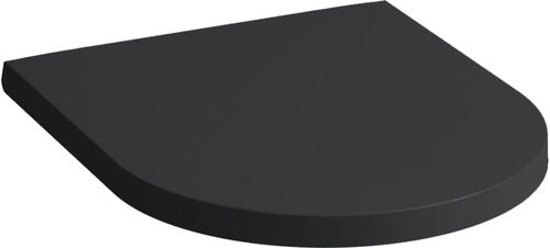 Siège de WC Laufen Kartell noir mat