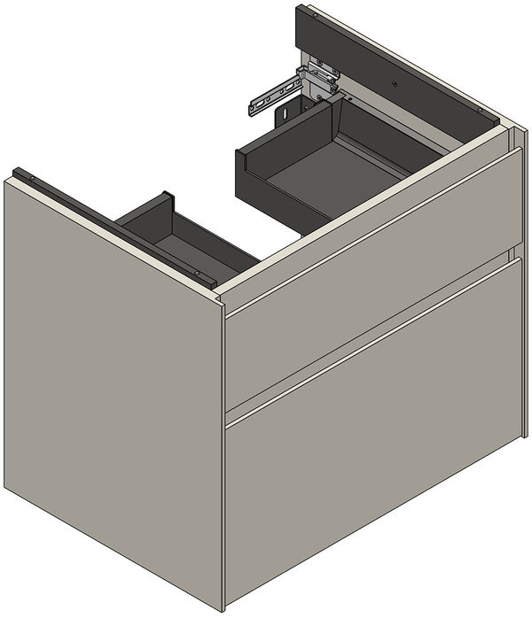 Meuble sous-lavabo Alterna meda S Blanc premium image number 0