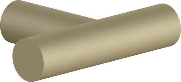 Crochet &agrave; linge Fantini Young Matt british gold PVD image number 0