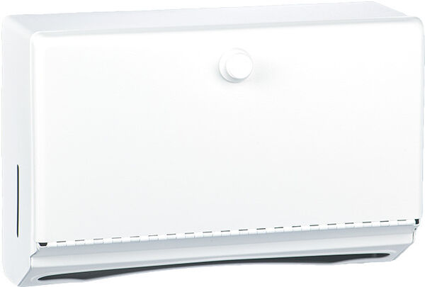 Papierhandtuchspender Bobrick Econom Weiss matt image number 0