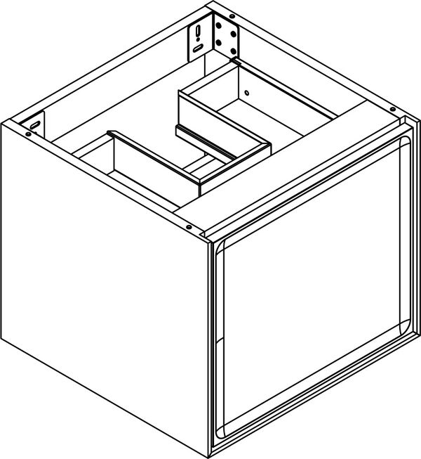 Meuble sous-lavabo Alterna elena plus Gris ombra image number 0