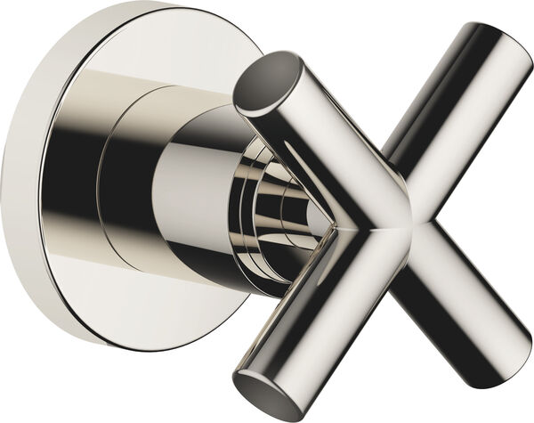 Set de poign&eacute;e pour robinet d'arr&ecirc;t Dornbracht Tara. &frac12;" Platine image number 0