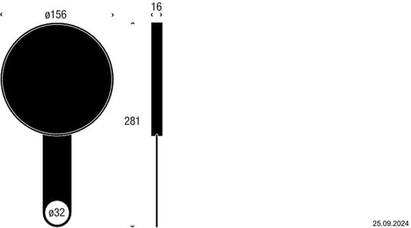 Kosmetikspiegel Frost Nova 2 Edelstahl gebürstet image number 1
