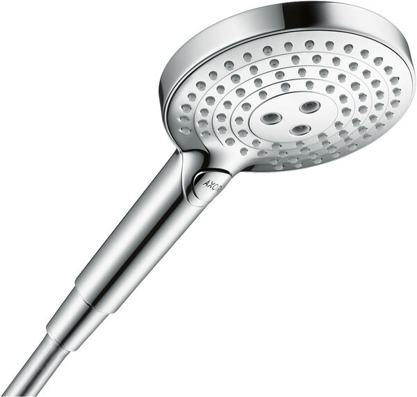 Doccia a mano Axor Shower Solutions 120 3-jet, pomello &Oslash; 125 mm, 3-jet, Rain, RainAir, WhirlAir, image number 0