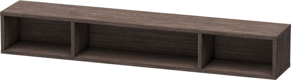 Regalelement L-Cube, Echtholz furniert, Breite 80 cm, Höhe 12 cm, Tiefe 14 cm, horizontal, 3 image number 0