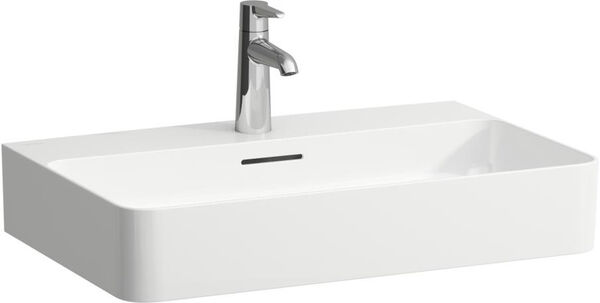 Auflegewaschtisch Laufen Val 65 x 42 cm Weiss Cleaneffekt image number 0