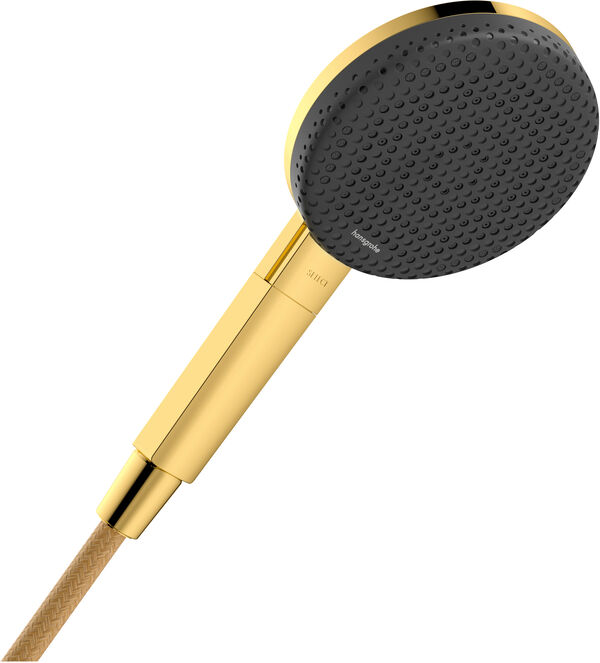 Handbrause Hansgrohe Raindance Alive Select S EcoSmart+ Polished gold optic image number 0