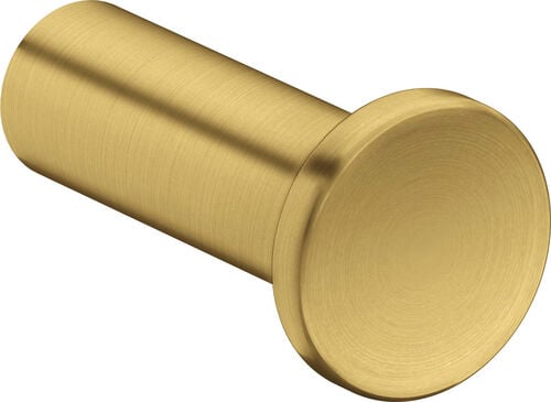 Gancio porta asciugamani Axor Universal Circular Brushed gold optic