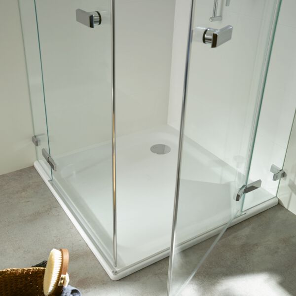 Duschenwanne Alterna ecoplan 80 x 80 cm Weiss image number 1