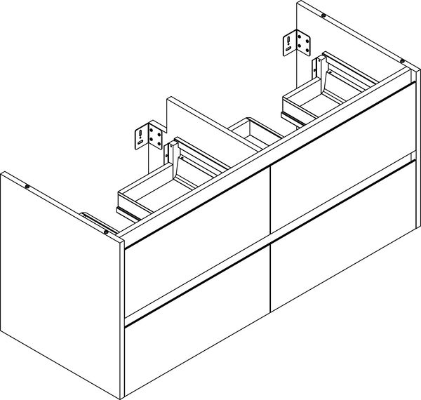 Waschtischmöbel Alterna modena S Pebble grey image number 0