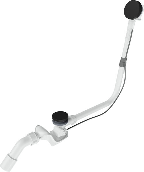 Badewannengarnitur Kaldewei Comfort-Level schwarz matt