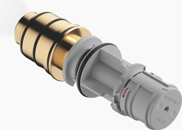 Thermostatkartusche Dornbracht mit Reglereinheit Ø 44 x 147 mm (90 15 02 065 00 90) image number 0
