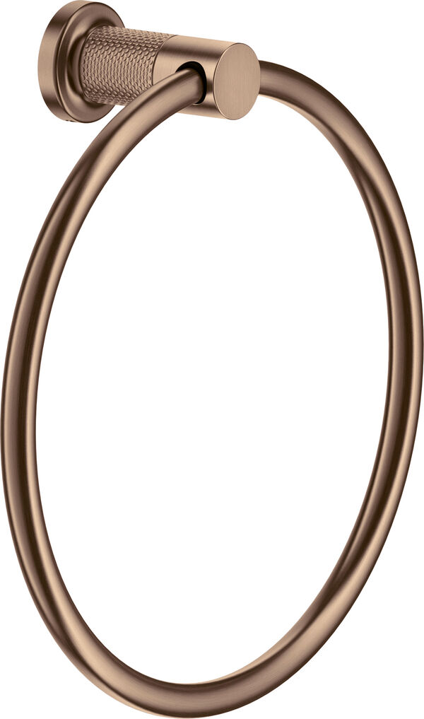 Anello portasciugamani Gessi Inciso, &Oslash; 22,2 cm, rosetta rotonda image number 0