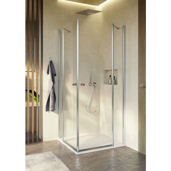 Pendeltüre Duka Multi-S 4000 new silbereloxiert Echtglas klar ProCare image number 1