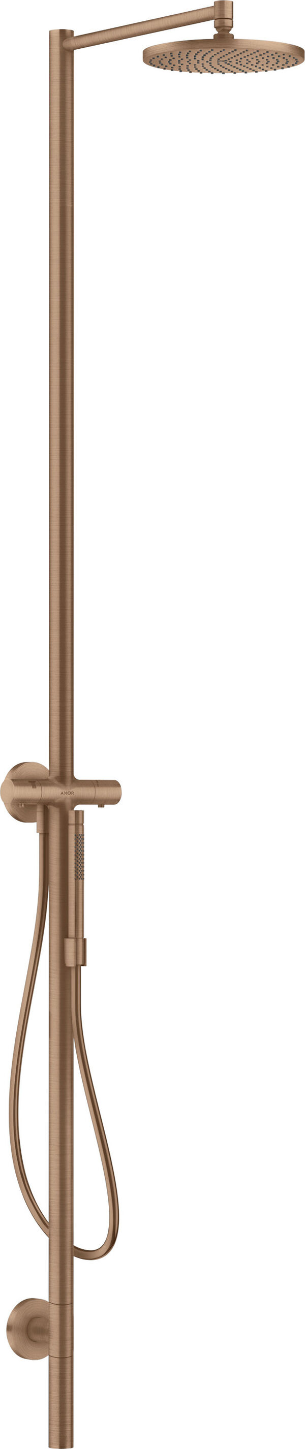 Duschsäule Axor Starck brushed red gold image number 0