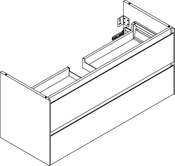 Meuble sous-lavabo Alterna zero S Light grey image number 0