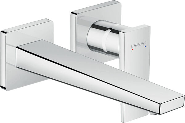 Wandmischer-Endmontageset Hansgrohe Metropol &frac12;" Verchromt image number 0