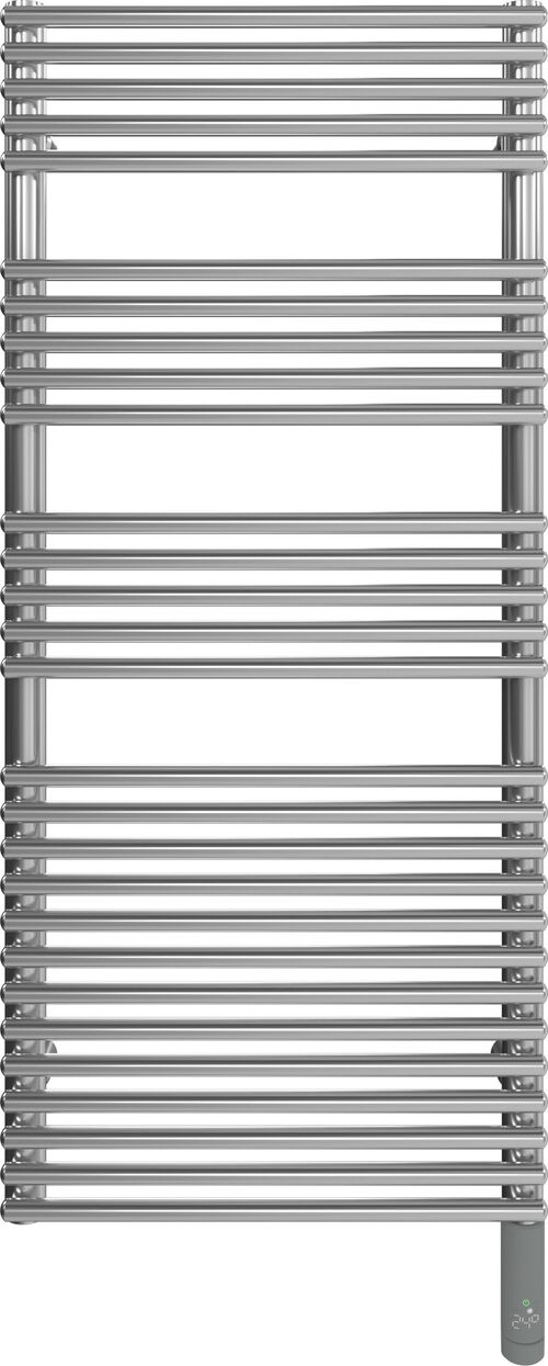 Radiateur de bain Alterna pali Chromé résistance électrique à droite