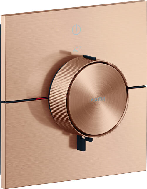 Syst&egrave;me de douche Axor ShowerSelect ID Brushed red gold