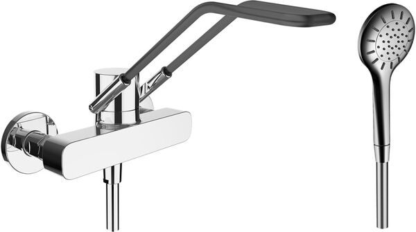 Duschenmischer Laufen Clinic Verchromt image number 0
