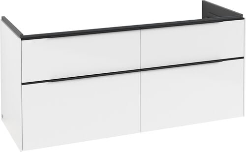 Waschtischmöbel Villeroy & Boch Subway 3.0 Weiss hochglanz