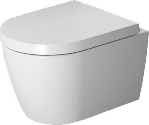 Wand-Klosett Duravit Me by Starck Compact rimless Weiss Cleaneffekt