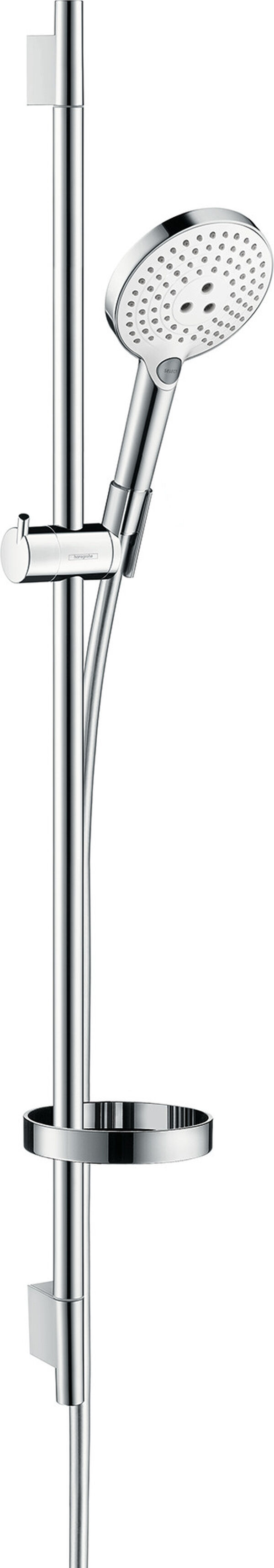 Handbrausegarnitur Hansgrohe Raindance Select S 120 Verchromt-weiss image number 0