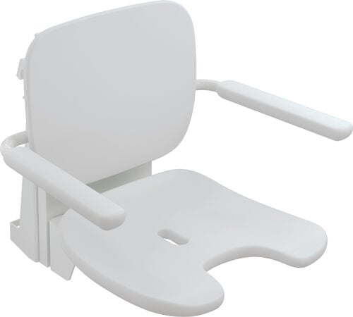 Einh&auml;ngesitz Hewi LifeSystem Premium Signalweiss gl&auml;nzend
