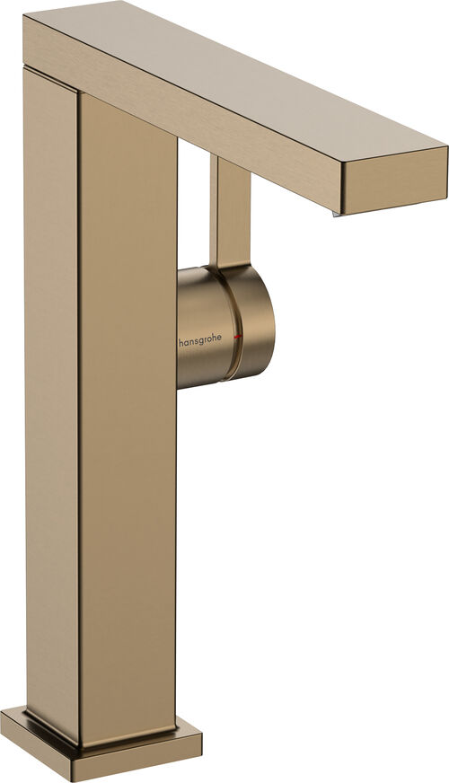 Einlochmischer Hansgrohe Tecturis E Brushed bronze