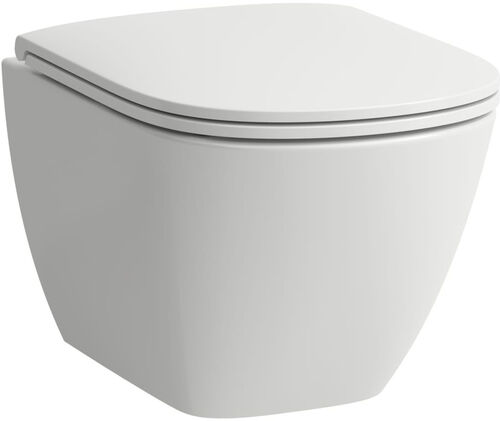 Wand-Klosett Laufen Lua compact rimless weiss