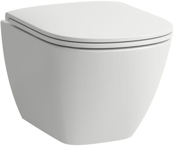 Vaso sospeso Laufen Lua compact rimless, 49 fissaggio nascosto per cassetta image number 0