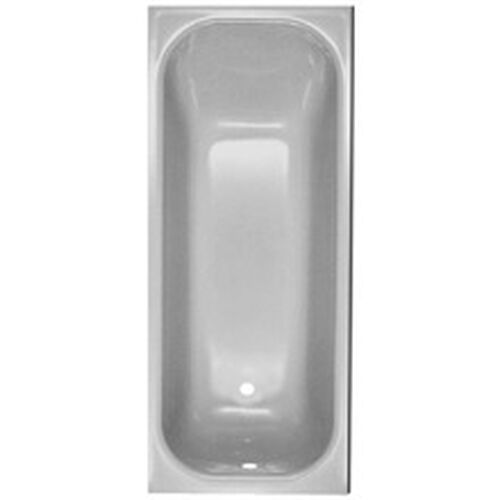 Badewanne Schmidlin Norm Classic mit Zargen 160 x 70 cm Weiss Cleaneffekt