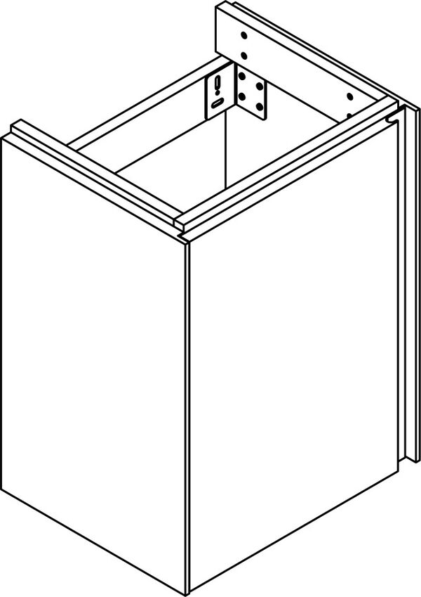 Meuble sous-lavabo Alterna elena guest plus Ch&ecirc;ne naturale image number 0
