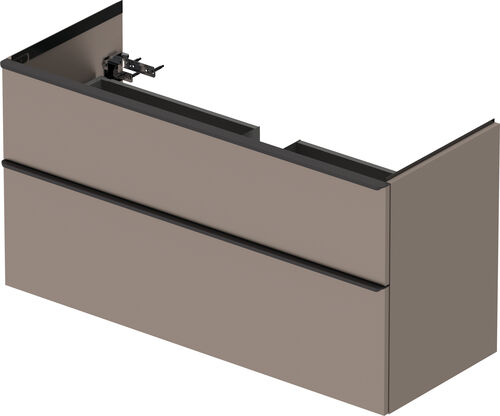 Meuble sous-lavabo Duravit D-Neo Basalte mat
