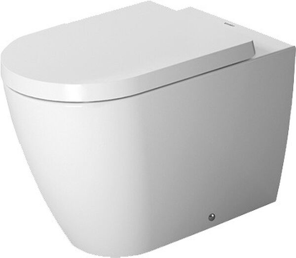 Stand-Klosett Duravit Me by Starck Weiss Cleaneffekt image number 0