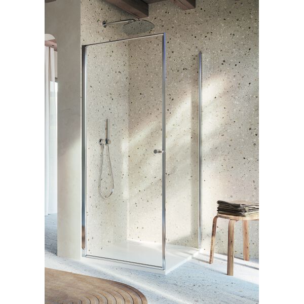 Paroi lat&eacute;rale Duka Multi-S 4000 new Silber hochglanzeloxiert Verre clair image number 1