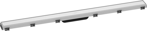 Hansgrohe RainDrain Match, Set canale doccia 100 cm, coperchio di design, flangia per il montaggio image number 0