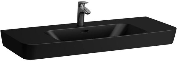 Lavabo Laufen Moderna R, senza foro per rubinetteria, 104 x 46,5 cm, con troppopieno image number 0