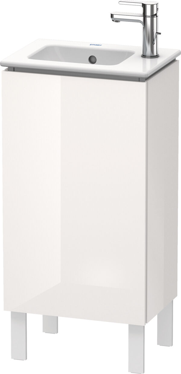 Waschtischmöbel L-Cube weiss hochglanz image number 0