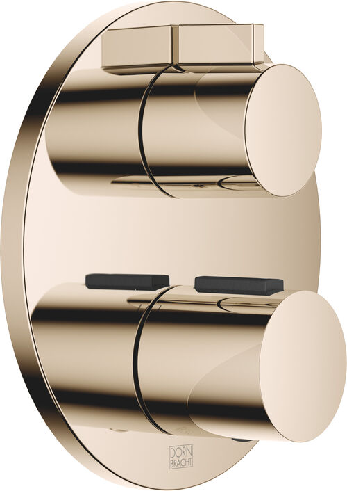 Thermostatmischer-Endmontageset Dornbracht Tara. Light gold