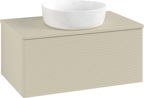 Meuble sous-lavabo Villeroy & Boch Antao Silk grey matt image number 0