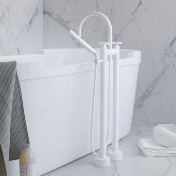 Batteria da bagno Dornbracht Tara. Ottone spazzolato image number 1